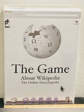 NWT Wikipedia: The Game About Everything ages 8+ for 2-4 Players